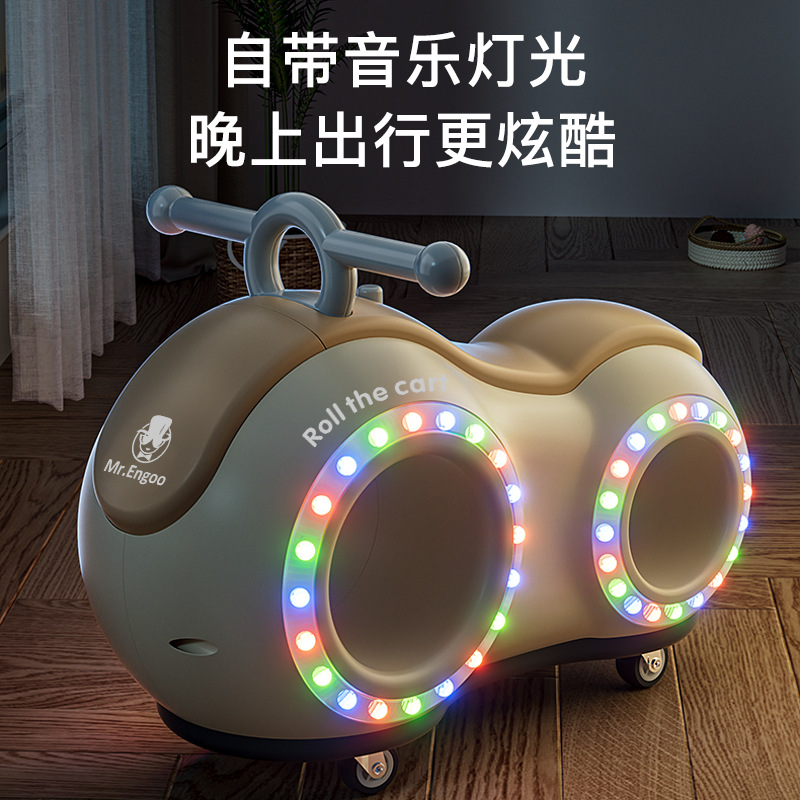 Автомобиль-орех для детей 1-3 года, универсальные колеса, без педалей, подарок для малыша