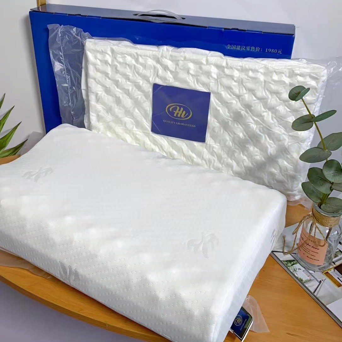 Factory wholesale Thailand Hill latex pillow gift pillow activities group purchase cervical pillow core micro-business generation