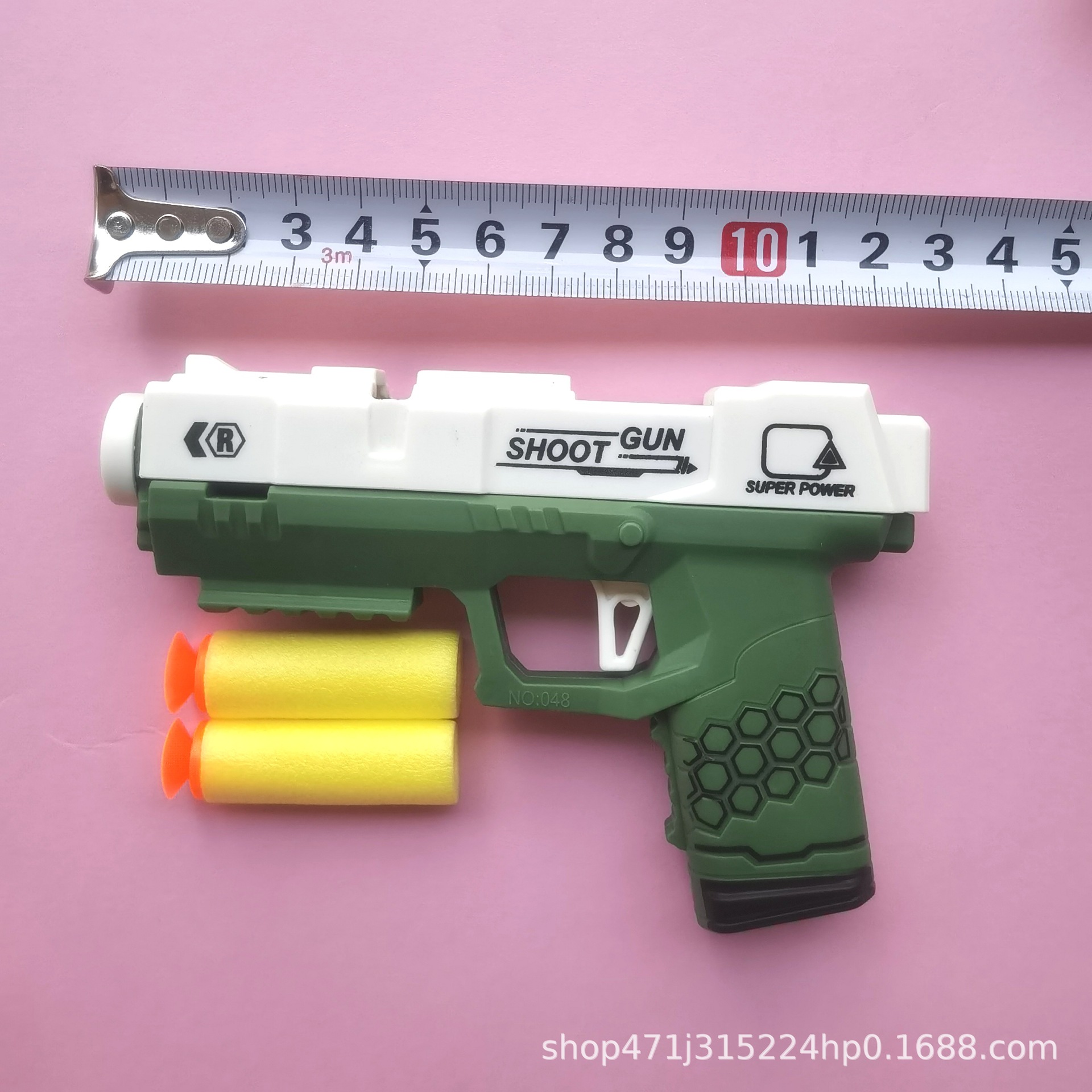 Cross-border Internet red live soft bullet gun toy can launch sponge suction cup soft bomb toy