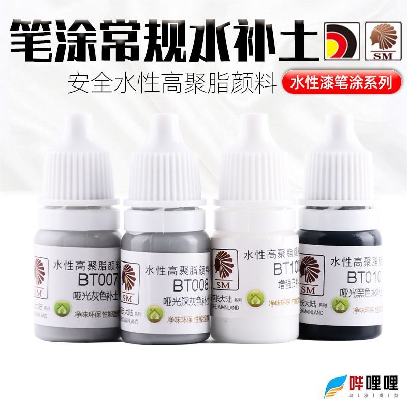 Biliili Chief Continent черный/белый/серый водоэмульсионный грунт для моделей Gundam