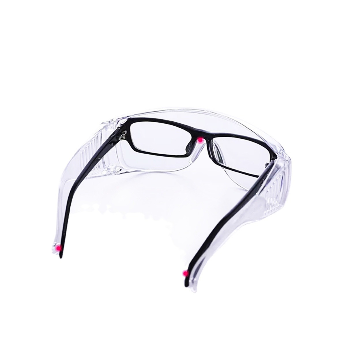 UV Eyelash Lamp Protective Glasses Transparent Blinds Anti-Shock Anti-Splash Anti-UV400 Ultraviolet Goggles
