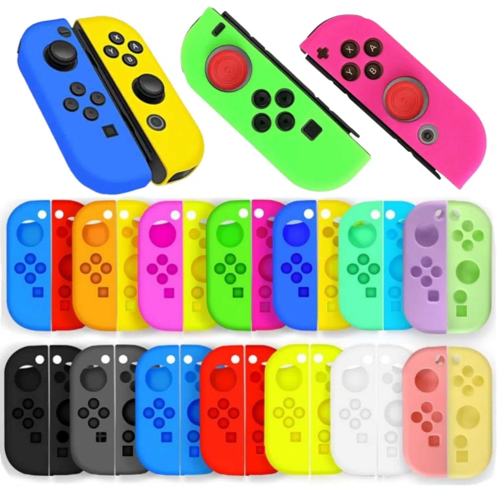 Nintendo Switch2 Joycon Handle Silicone Cover Switch2 Handle Protective Cover Switch2 Silicone
