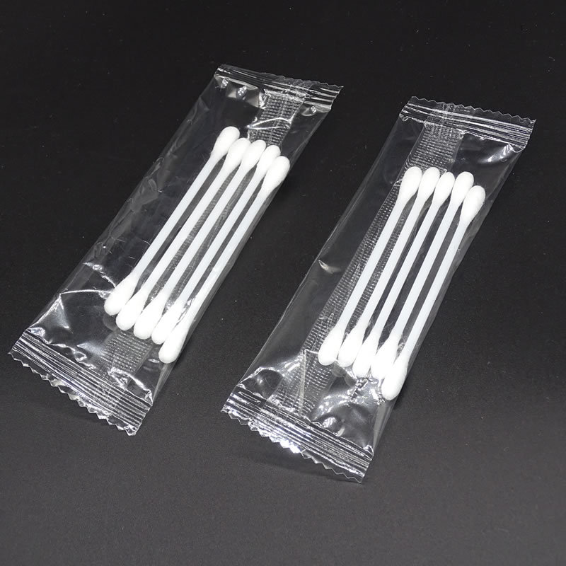 5 Packs Cotton Swabs Glue Stick Candy Packaging Disposable Portable Cotton Swabs Hotel Care Package Bath Ear Cotton