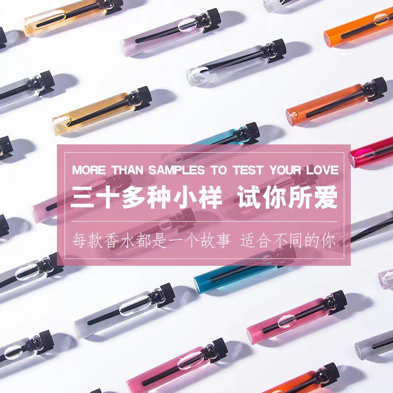 Cverlaln Card Perfume Sample 2ml Perfume Men and Women Trial Pack Long-Lasting Eau De Toilette Southeast Asia Wholesale