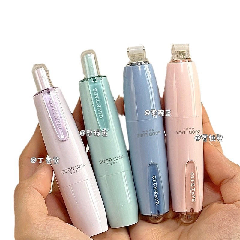 Ins Morandi Press Dot Glue 360 to Rotate Dot Double-sided Adhesive Tape High Color Value High Viscosity Adhesive Tape for Hand Account