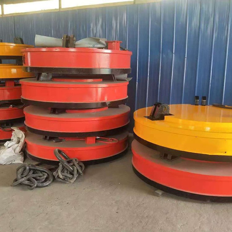 Customized1- 1.8m Electromagnetic Chuck Crane Sucker Electromagnetic Iron Remover Electromagnet Scrap Iron Plant Electromagnetic Chuck
