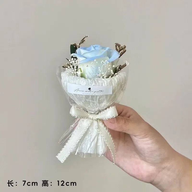 Christmas and Valentine's Day Gifts Mini Pocket Bouquet Roses Sunflowers Eternal Flowers Artificial Flowers Souvenirs