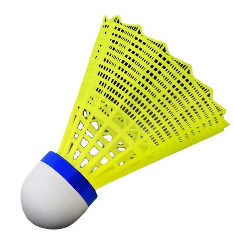 Nylon badminton 6 12 nylon ball plastic ball students indoor and outdoor training resistance to play badminton