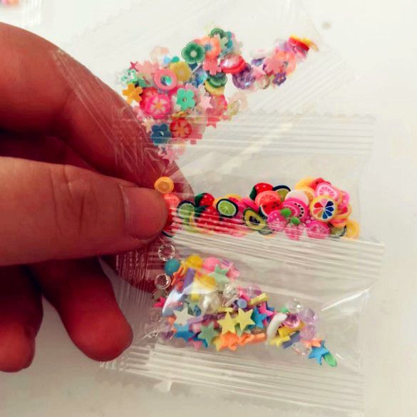 Карманные звездные сердечки Фруктовые таблетки Конфеты Мягкая керамика Маленькие патчи Пайетки Мерцающие таблетки Кремовый клей Нано клей Аксессуары