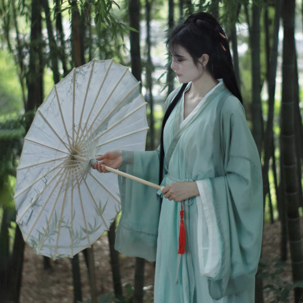 Rainproof and Sunscreen Oil Paper Umbrella Antique Women's prop Umbrella Dance Classical Hanfu Cheongsam Show Shooting Warring States Robe Umbrella None