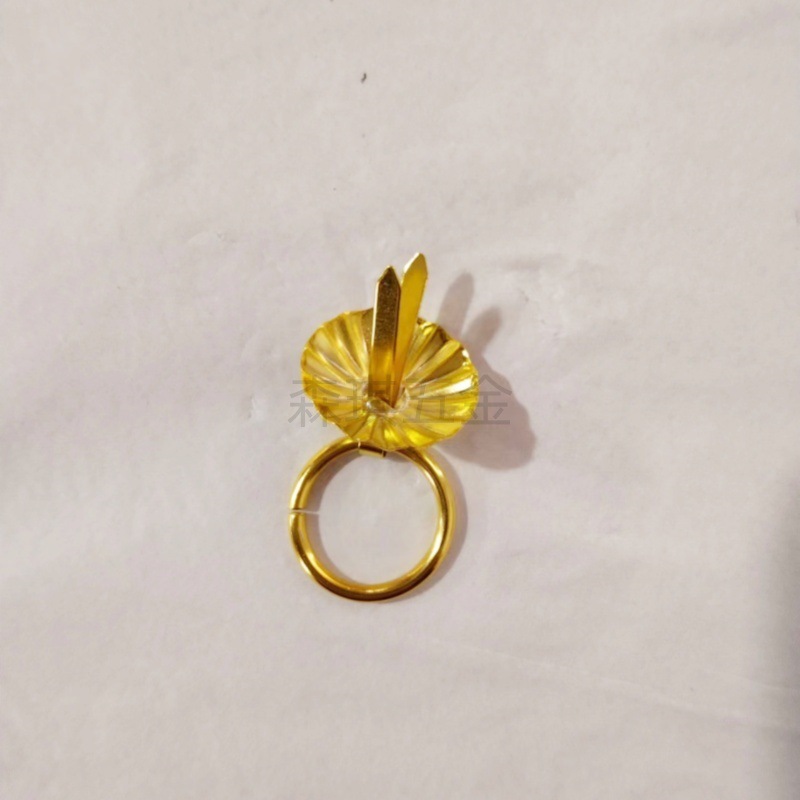 Mooncake Box Round Small Handle Jewelry Box Drawer Handle Tea Can Retro Pin Small Pull Ring Hanging Ring Iron Handle