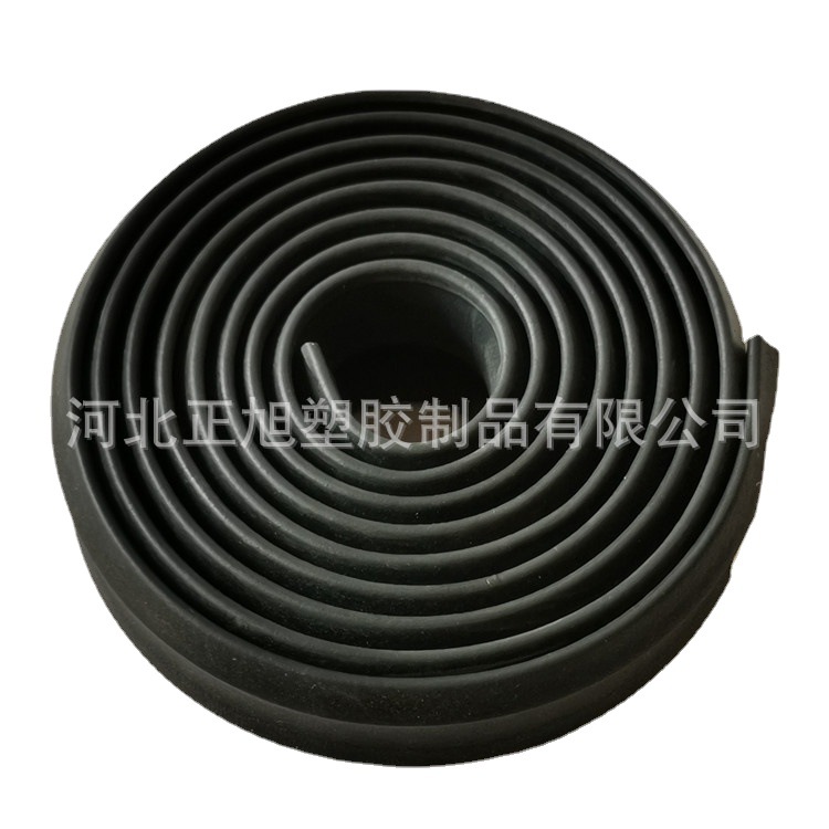 Car modification surrounding anti-collision strip L-shaped sealing strip modification front lip side skirt surrounding rubber strip car front shovel rubber