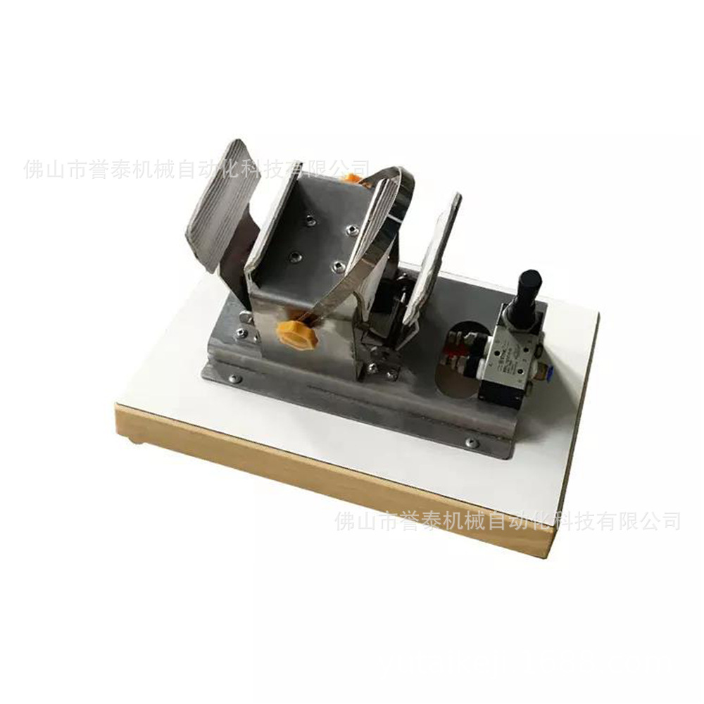 Pneumatic shoe strap machine upper clamp machine sports casual shoes upper tie shoe strap clip tight shoe strap machine