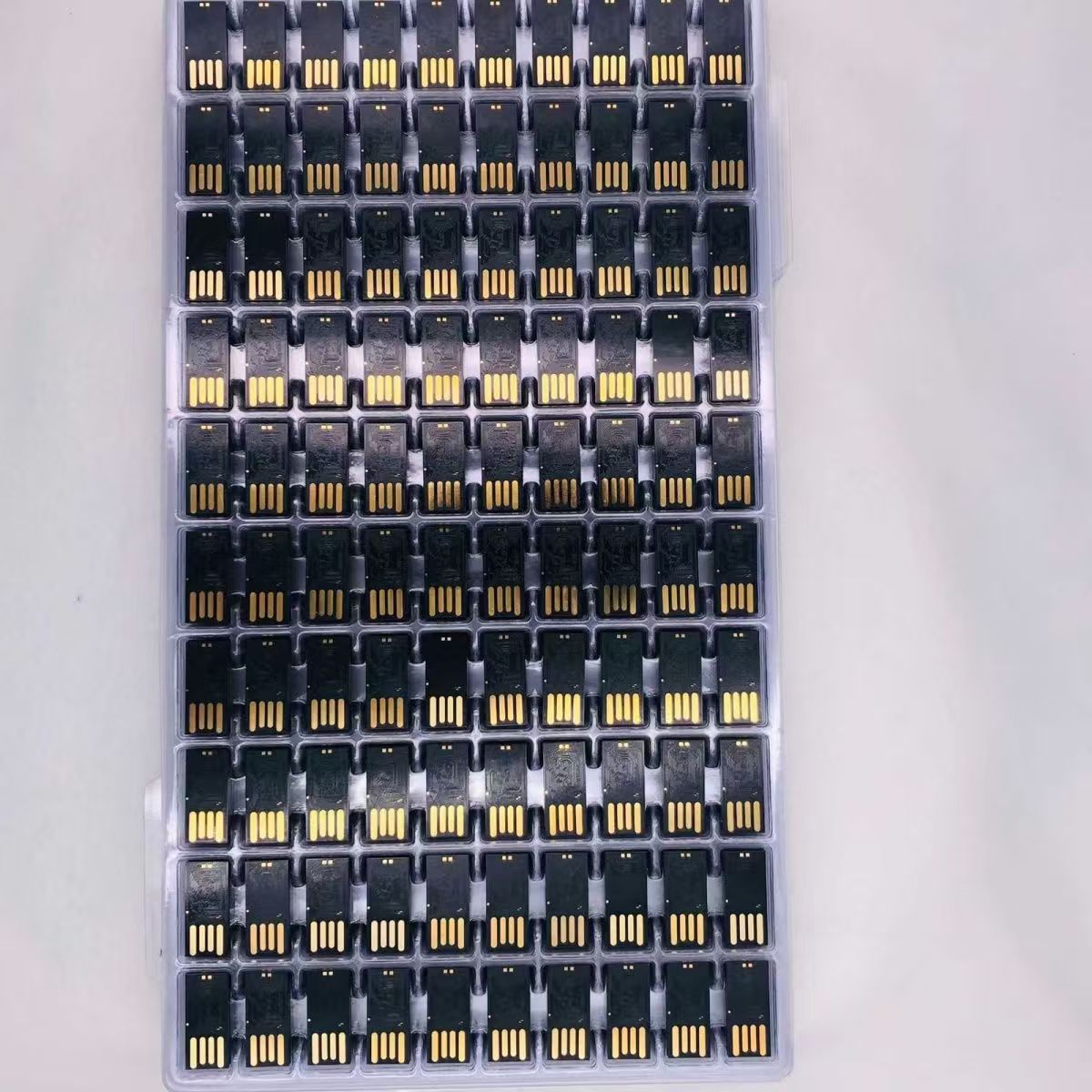 Factory direct black colloid 2.0 long version 4G8G wholesale 16g32g semi-finished U disk chip U disk car chip