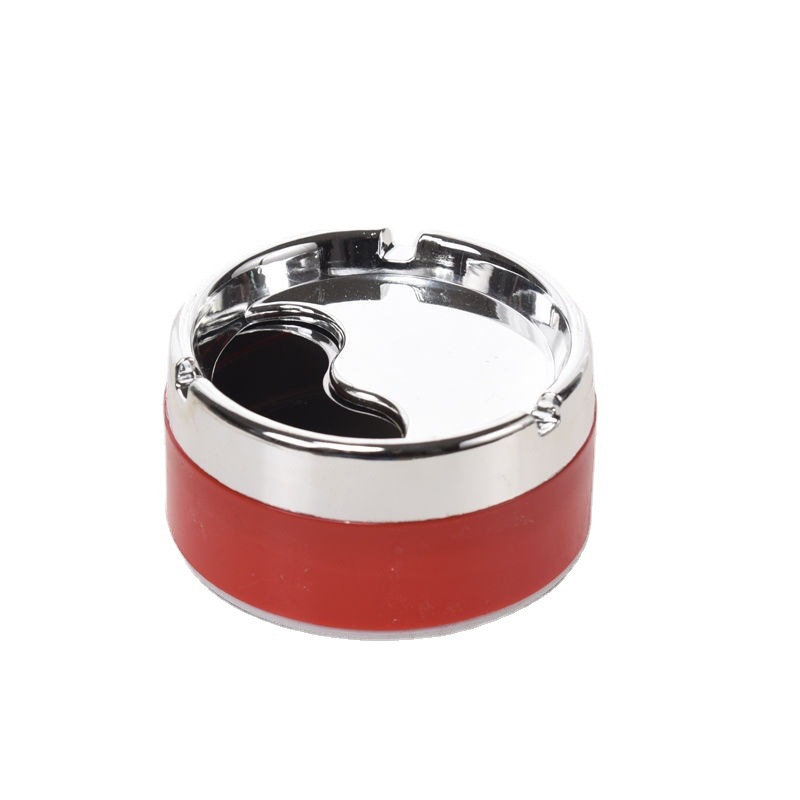 New Creative Ashtray with Lid Ashtray with Lid Living Room Household Car with Lid Small Indoor Drop-resistant