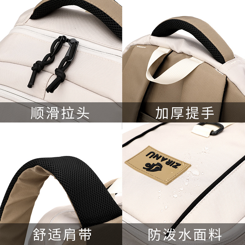 New Trolley Schoolbag Primary School Students 3-6 Grade Junior High School Student Backpack High School Student Backpack Stair Climbing Backpack