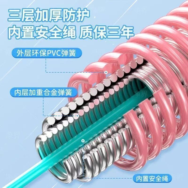 1.6kg New Soft Body Hula Hoop Abdominal Tightening Weighted Spring Hula Hoop Hose Slims the Belly Without Hurting the Waist and Slims the Whole Body