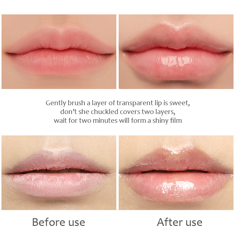Kiss beauty transparent lip enhancement lip elasticity desalination lip pattern lip enhancement oil