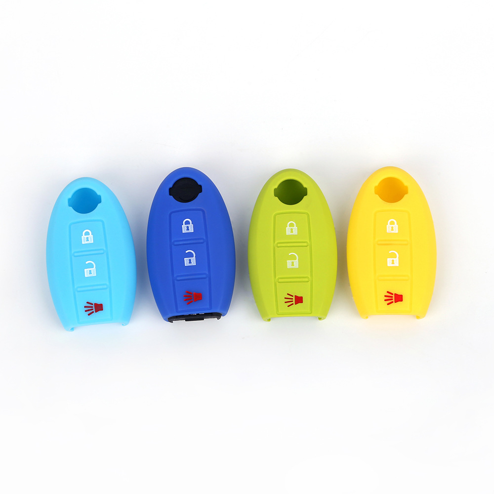 Suitable for Nissan car key case Xuanyi key case silicone key case in stock wholesale car key case