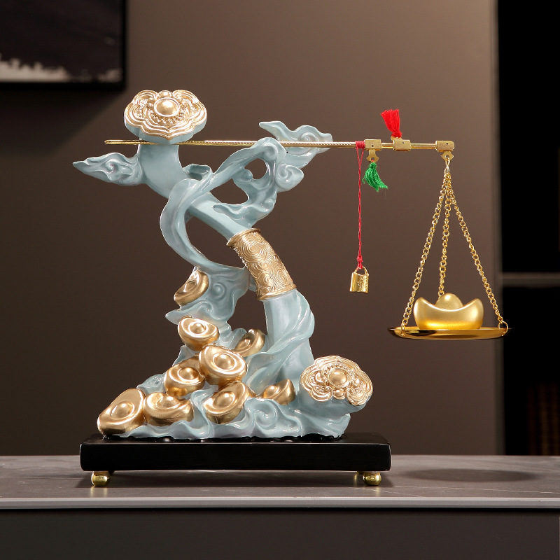 Pei Nali Satisfie New Chinese Style Ornaments Home Living Room Wine Cabinet TV Cabinet Decorations Housewarming New Home Gifts