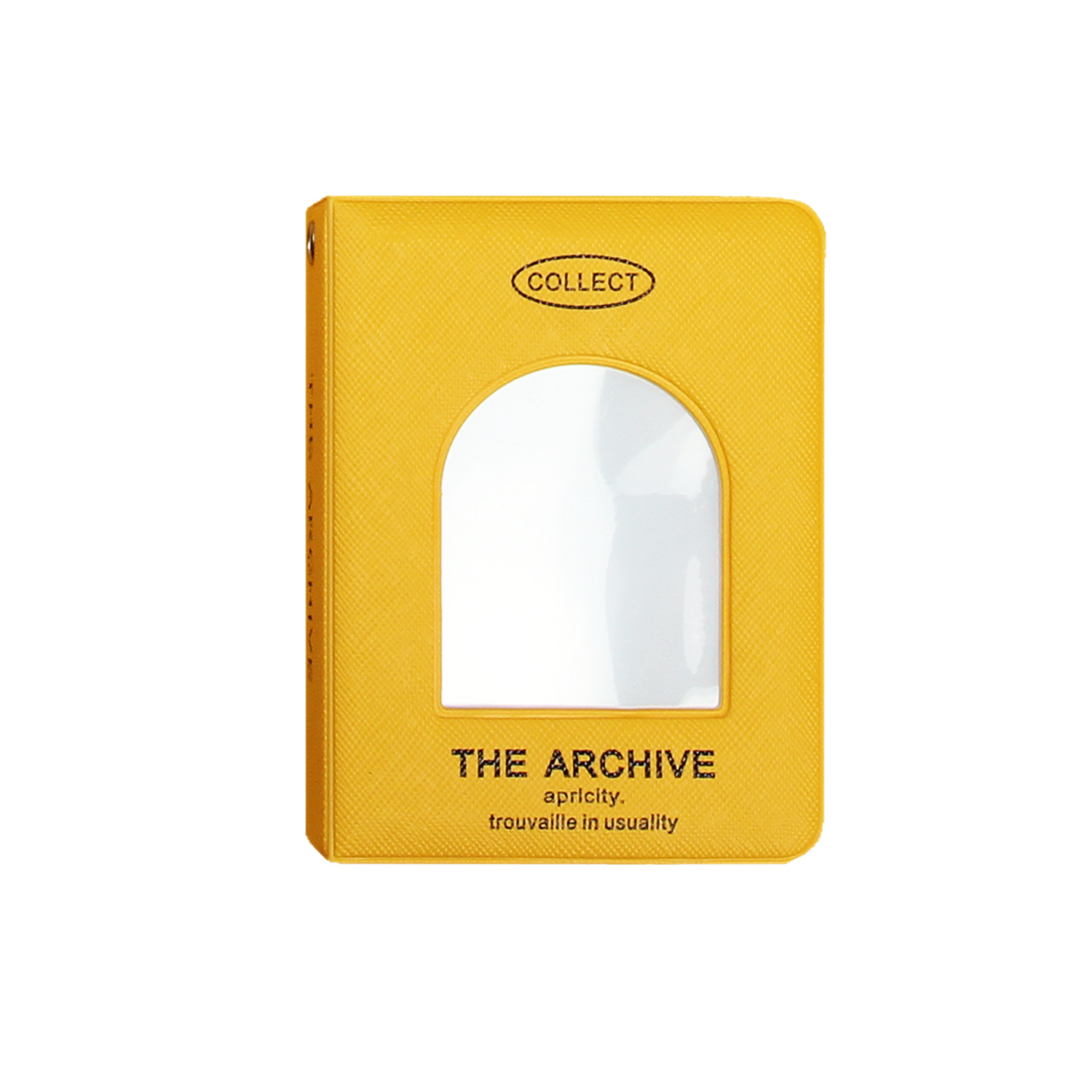 Ins Pony Polaroid Card Book Window Hollow 3-inch Mini Polaroid Card Tour Photo Solid Color Storage Album Card Bag