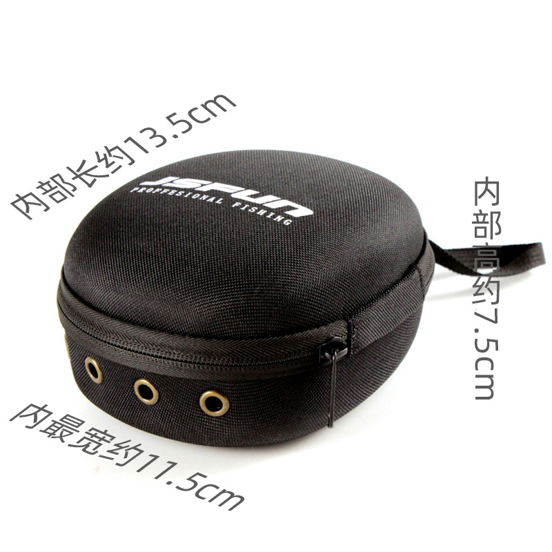 Drop-Shaped Fishing Reel Bag Raft Wheel Spinning Wheel Drum Accessories Fishing Gear Bag Fish Wheel Protective Cover Luya Wheel Bag