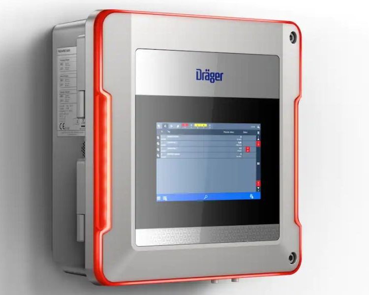 Dräger Dräger Flame 5000 Gas and Vapor Detector Alarm System Transmitter