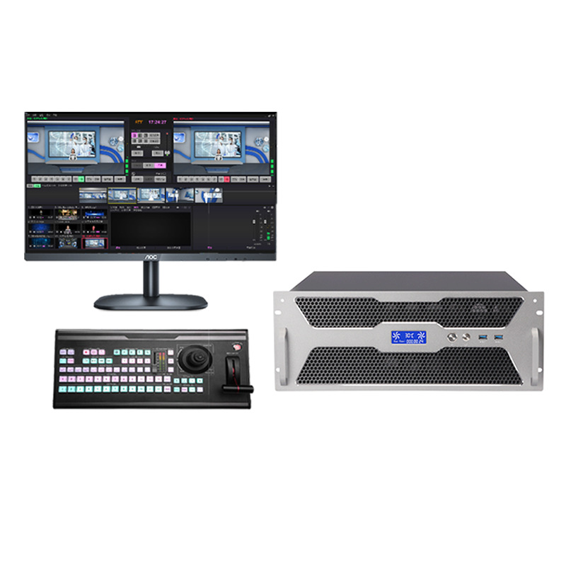 Tournament Eagle STY-VS400HD True 3D Virtual Studio Digging System Graphic Overlay Massive Scenes