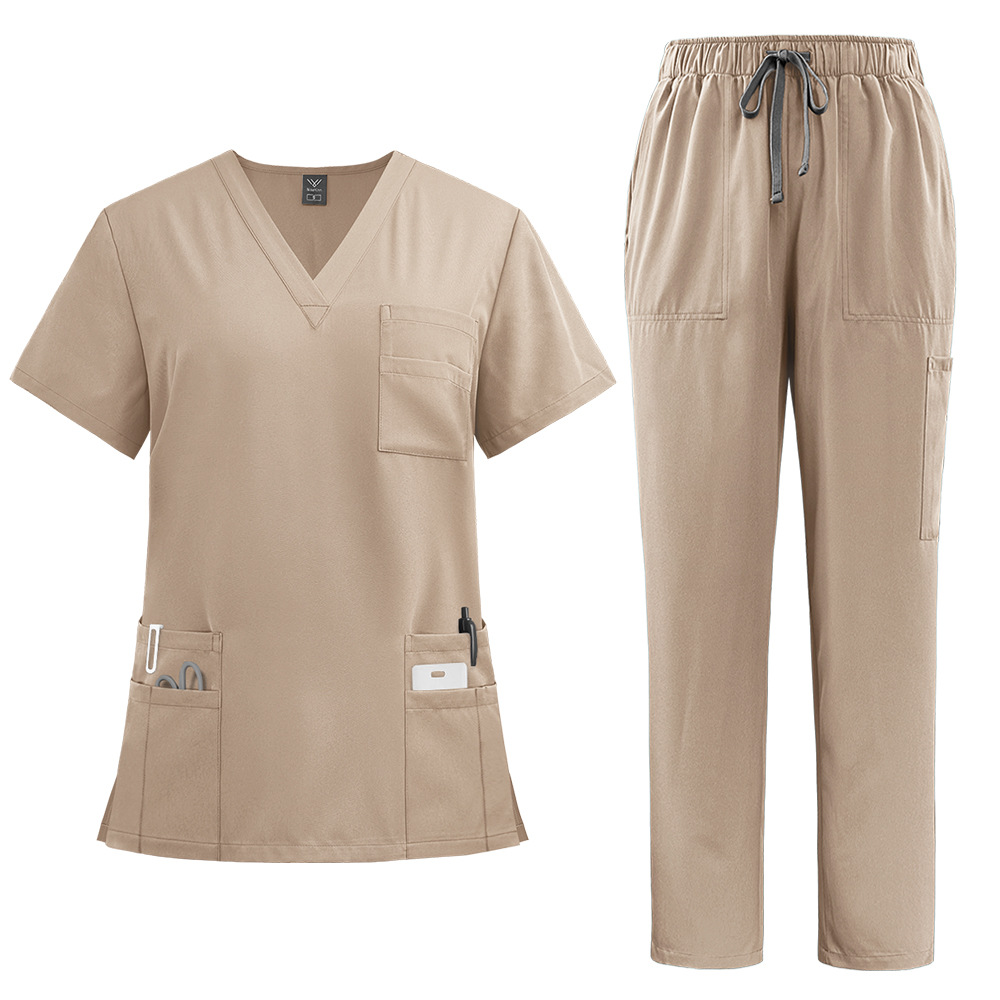 New Product Doctor Nurse Work Uniform Surgical Clothes Surgical Clothes Hand-washing Clothes Operating Room Straight Pants Solid Color suit