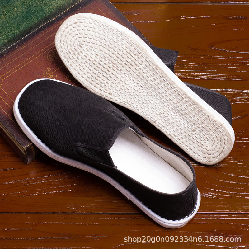 Канвасные кроссовки старого Пекина, ручная работа, осенние, дышащие, мягкие кроссовки для мужчин