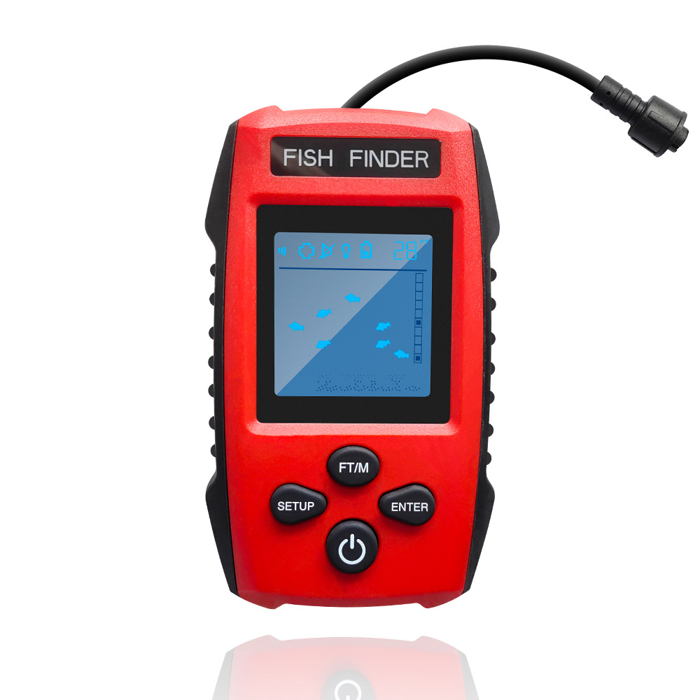 Fish Finder wireless sonar radar fishing gear fish finder fish finder sea fishing platform fishing cross-border one-piece delivery Chinese and English