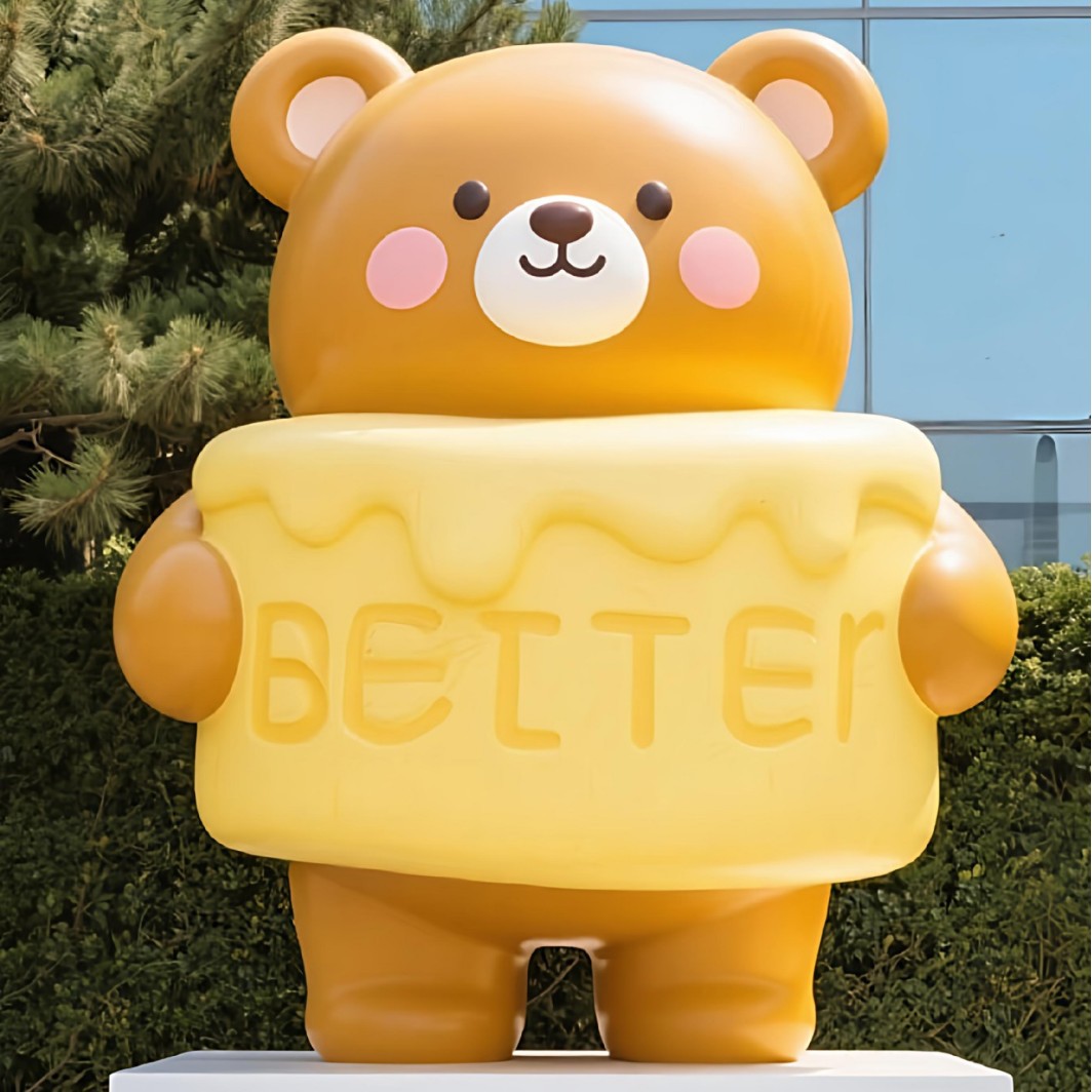 3D Printing Glass Fiber Reinforced Plastic Sculpture Card Large Glass Fiber Reinforced Plastic Cartoon Characters Shopping Mall Glass Fiber Reinforced Plastic Sculpture Decoration