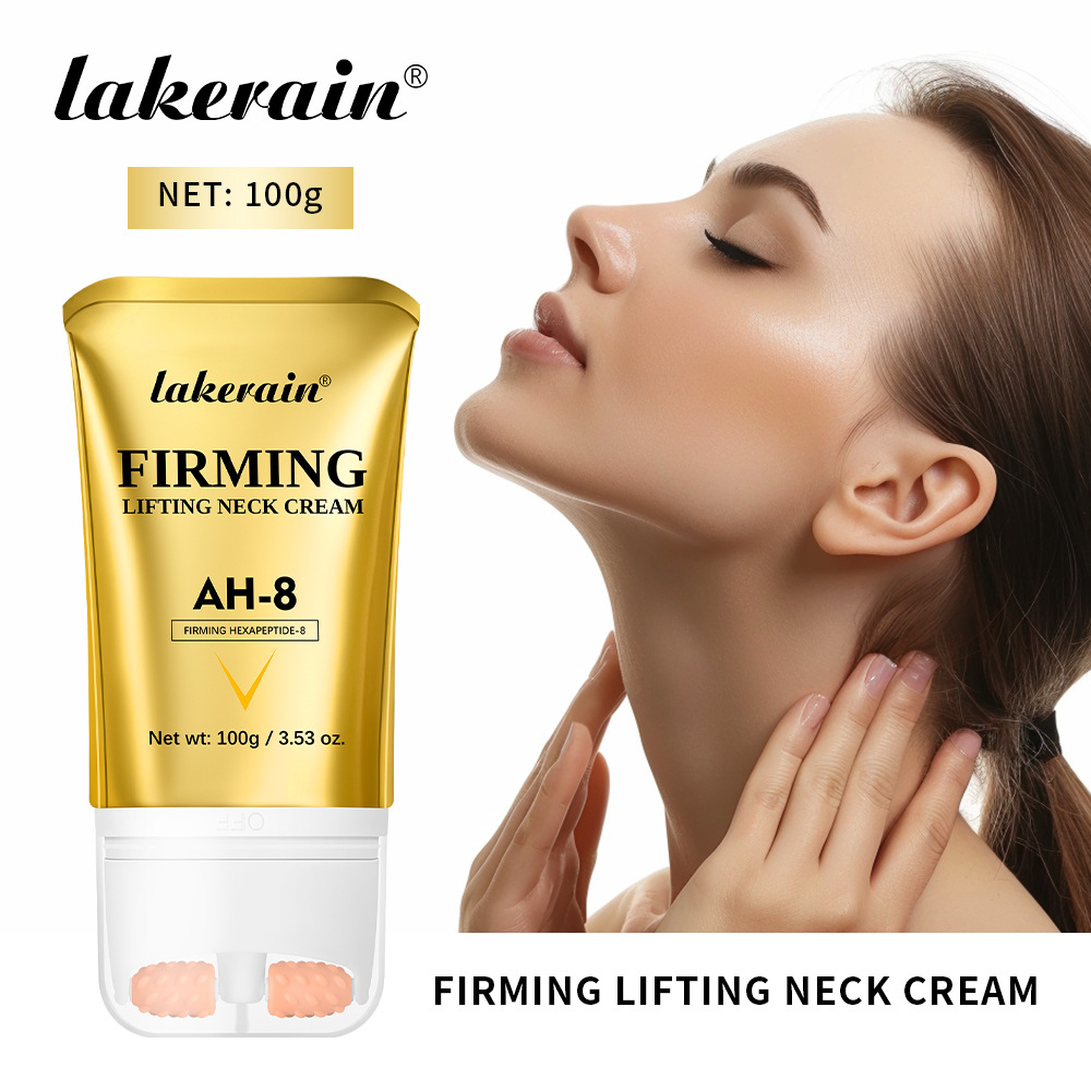 Cross-Border Lakerain Ah-8 Moisturizing Neck Care Cream Press Mo Neck Cream