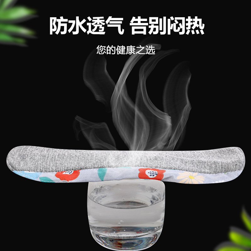 Pure Cotton Antibacterial Graphene Washable Pads, Breathable and Leak-Proof with Wings