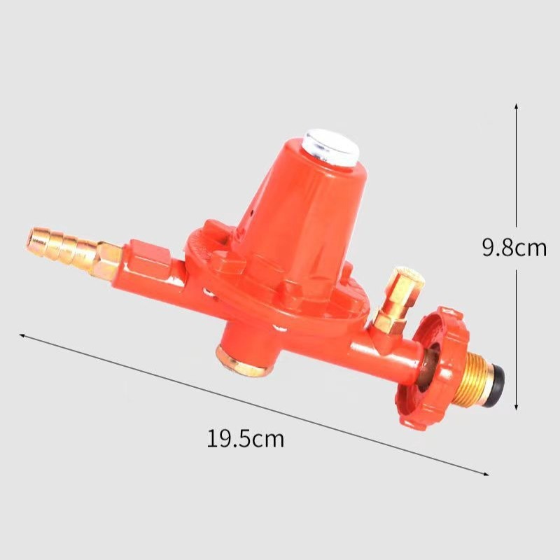 Commercial Non-Adjustable Medium-Pressure Valve Gas Tank Liquefied Gas High-Pressure Valve Strong Fire Gas Stove Explosion-Proof Pressure Reducing Valve