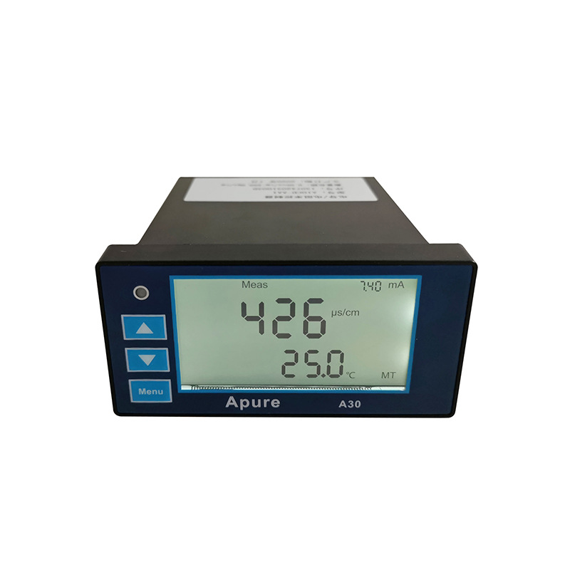 Apure screen display desktop A30CD-A type conductivity/resistivity controller industrial online conductivity tester