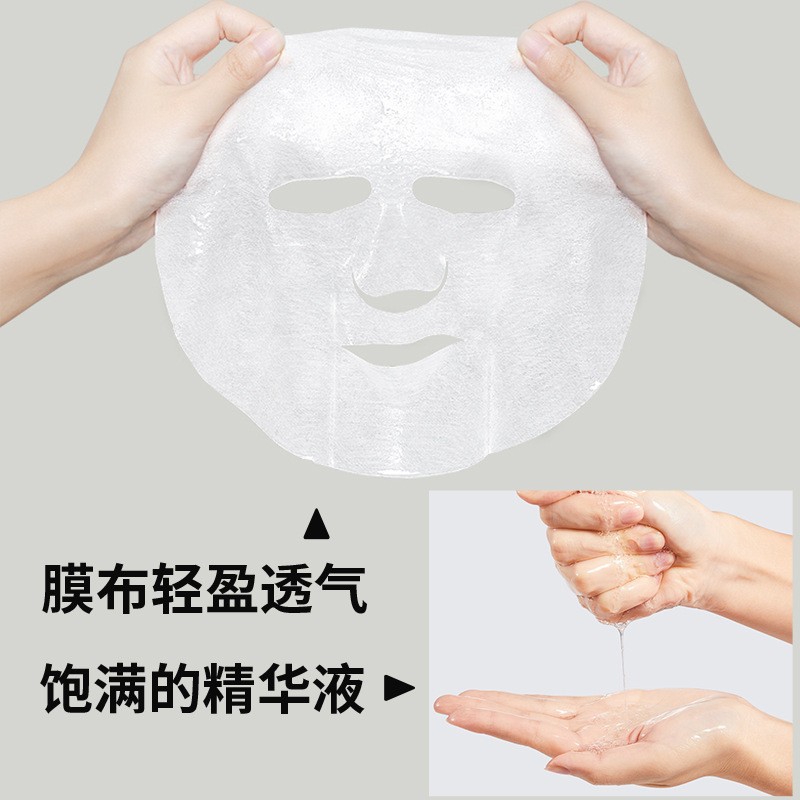 Lisu Lisu Medical Cold Compress Upgraded Version White Film Hospital Line Medical Hyaluronic Acid Care Dressing Repair 5 Pieces