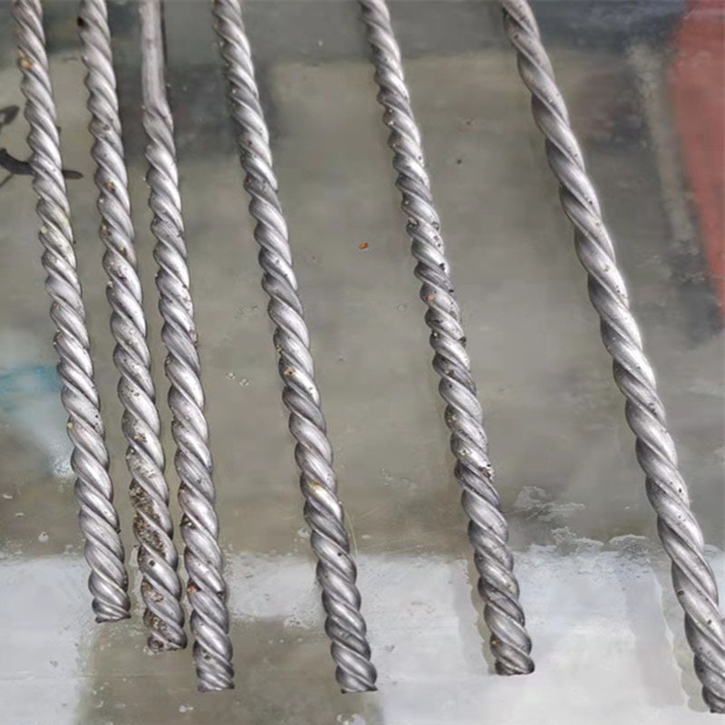 304/316 Stainless Steel Twisted Steel Twist Steel Threaded Steel Spoiler Auger Twisted Square Steel Manhole Anti-Skid Rod