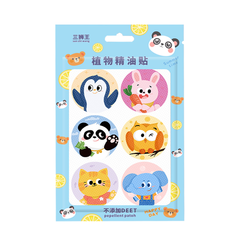 Cartoon Essential Oil Stickers, Plant Essential Oils, Children's Baby Essential Oil Stickers, Baby Outdoor Portable Essential Oil Bracelets, Wholesale Delivery