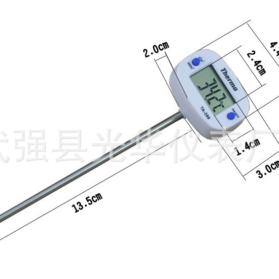 Food Thermometer 101 Barbecue Kitchen Probe Thermometer Milk Temperature Meter Water Temperature Meter Electronic Thermometer Food