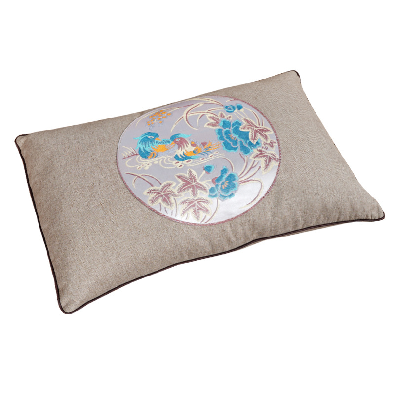 Electrically Heated Mugwort Cervical Spine Pillow, Hot Compress Beauty Pillow, Neck Protection, Traditional Chinese Medicine Traction Pillow, Health Care Moxibustion Pillow, Heating Pillow