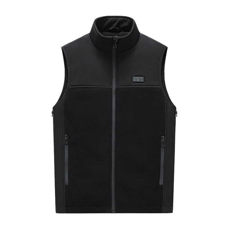 Cross-border intelligent vest USB constant temperature electric fleece vest lovers with manufacturers wholesale