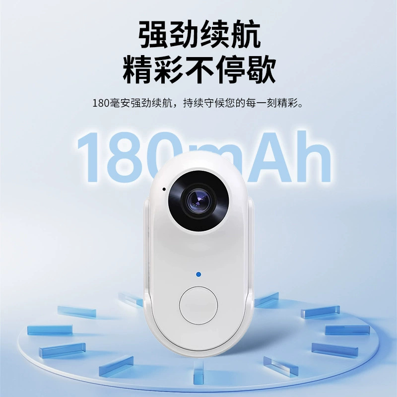 Wifi Pet Thumb Camera Recorder Animal Perspective Camera Recording Anti-Shake Camera Collar Camera