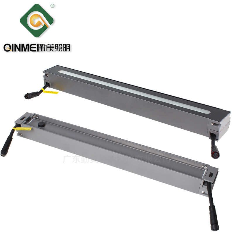 LED window sill lamp 12W18W24W door frame window frame spotlight indoor and outdoor landscape illumination window lamp RGBW external control window lamp