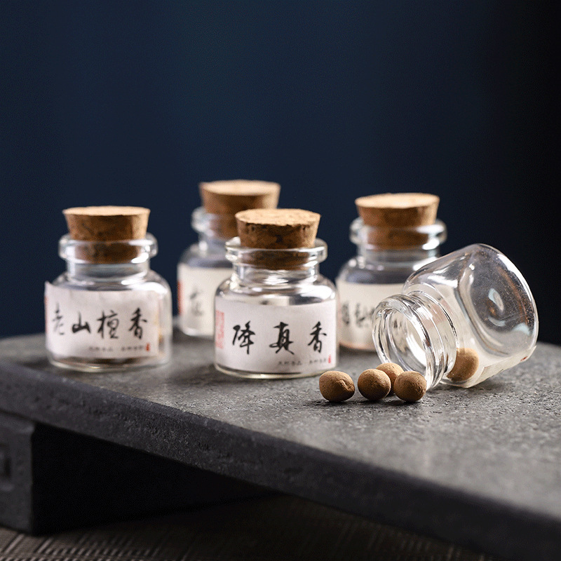 Древний ручной саше с благовониями Dezhen сандаловые шарики переносные с длительным ароматом османтуса