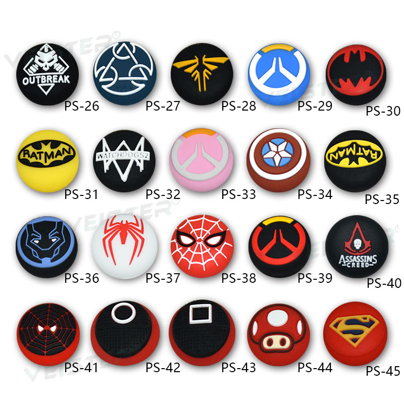 PS5/PS4 Handle 3D Rocker Cap Gamepad Rocker Set Button Protection Cap XBOX Mushroom Head Silicone Cap
