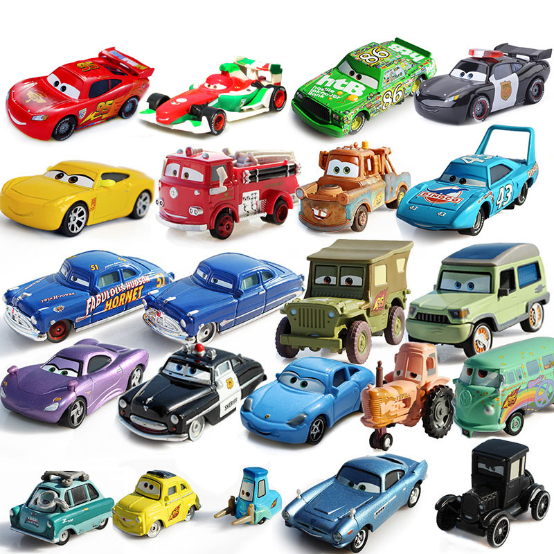 Racing Cars Children's Toy Car Alloy Car Mcqueen Mai Uncle Car King Road Fighter Sheriff Teeth