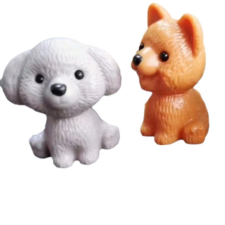 Cross-Border New Pet Portable Kennel Bow Dog Cage Puppy Blister Toy Doll Pet Accessories Wholesale