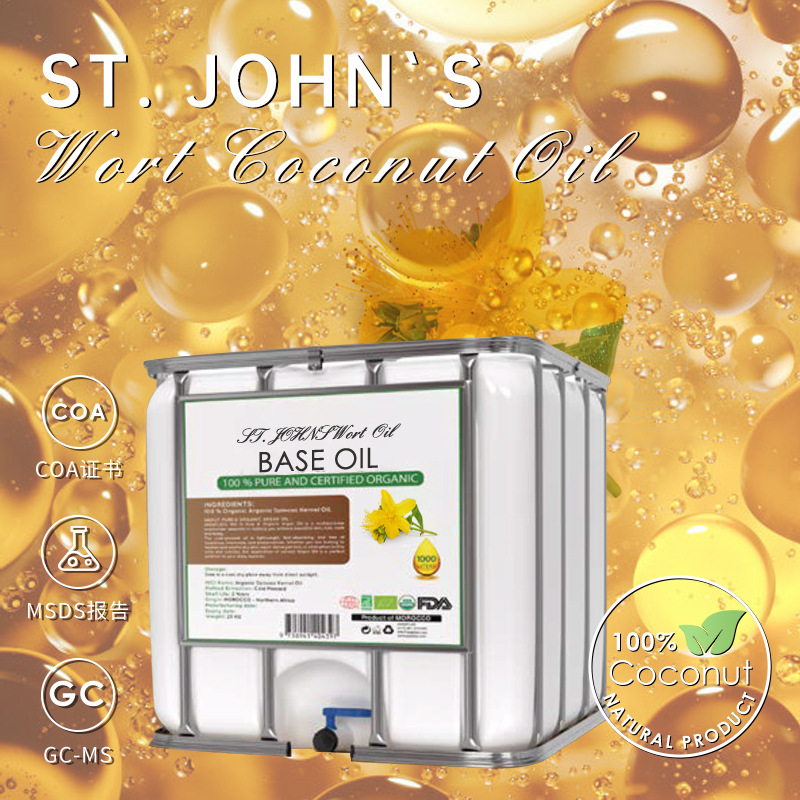 For Australia St. John's Wort Soak Oil Pure Aromatherapy Skin Care Raw Material Wholesale Base Oil St. John's Wort Soak Oil