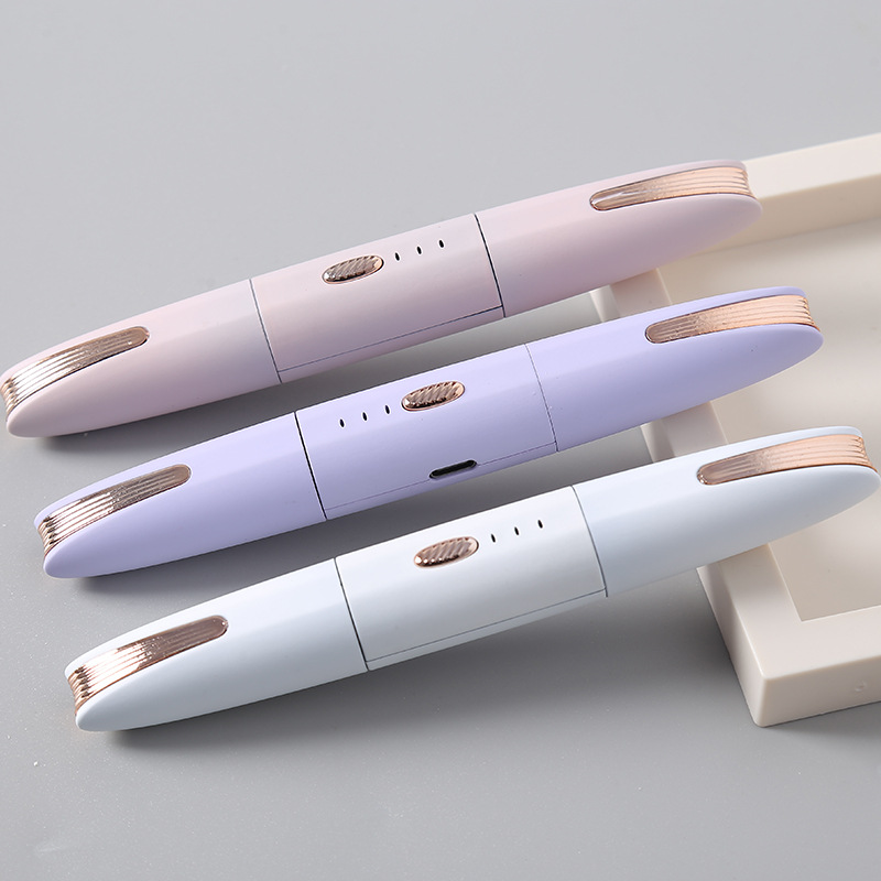 Trendy Electric Eyelash Curler and Eyebrow Trimmer 2-in-1 Electric Eyelash Curler for Women